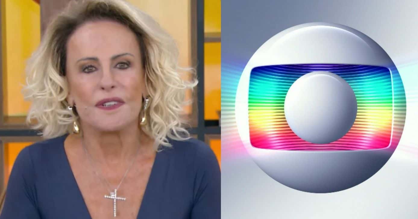 Ana Maria Braga e logo da emissora (Foto: Reprodução / Globo)