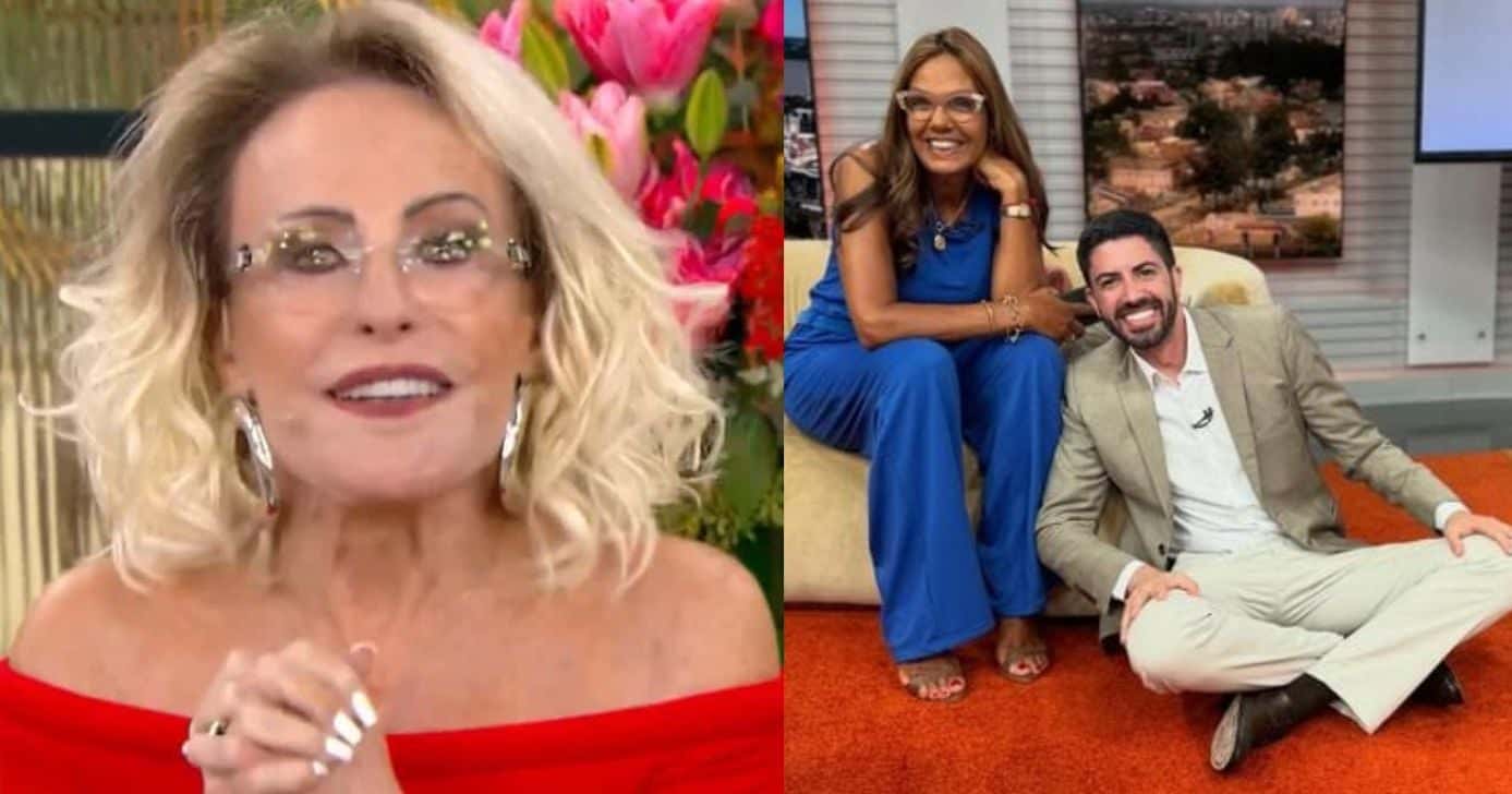 Ana Maria Braga, Cristina Ranzolin e Marco Matos (Foto: Reprodução / RBS / Globo)