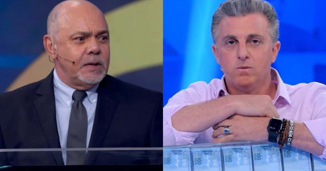 Antônio Braga e Luciano Huck (Foto: Reprodução / Globo)