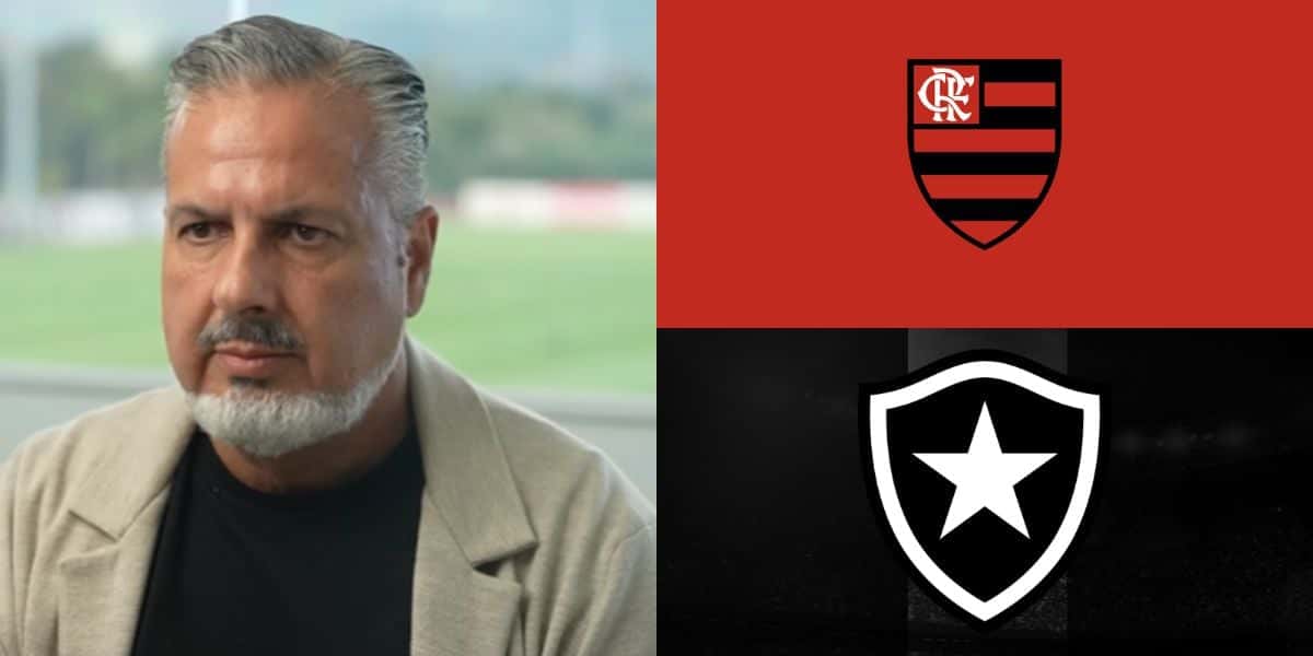 Boto arma chapéu no Botafogo por contratação ao Flamengo (Reprodução: Uol / Youtube)