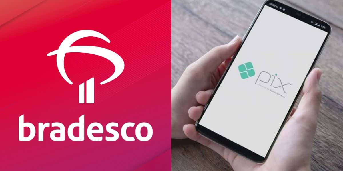 Bradesco faz alerta aos clientes que usam PIX (Reprodução: Montagem TV Foco)