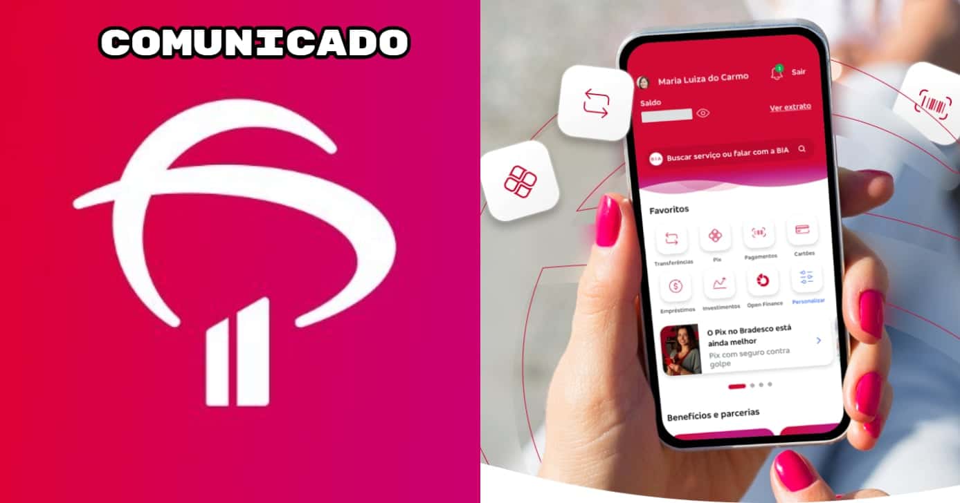 Bradesco divulga comunicado importante para clientes com cartão de crédito (Foto: Divulgação)