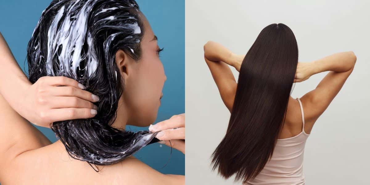 Produto de R$5 para hidratar o cabelo (Reprodução: Montagem TV Foco)