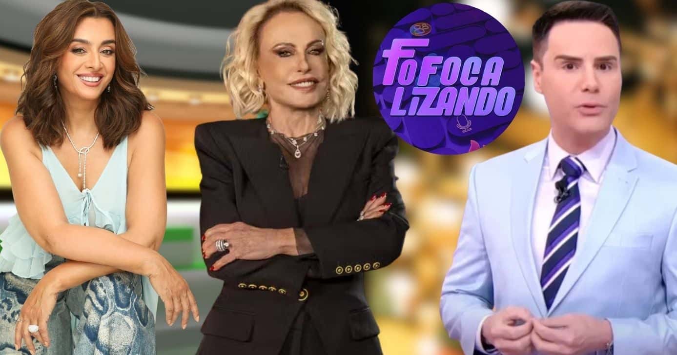 Catia Fonseca, Ana Maria, logo do Fofocalizando e Luiz Bacci (Foto: Reprodução / Instagram / Globo / SBT / Montagem TV Foco)