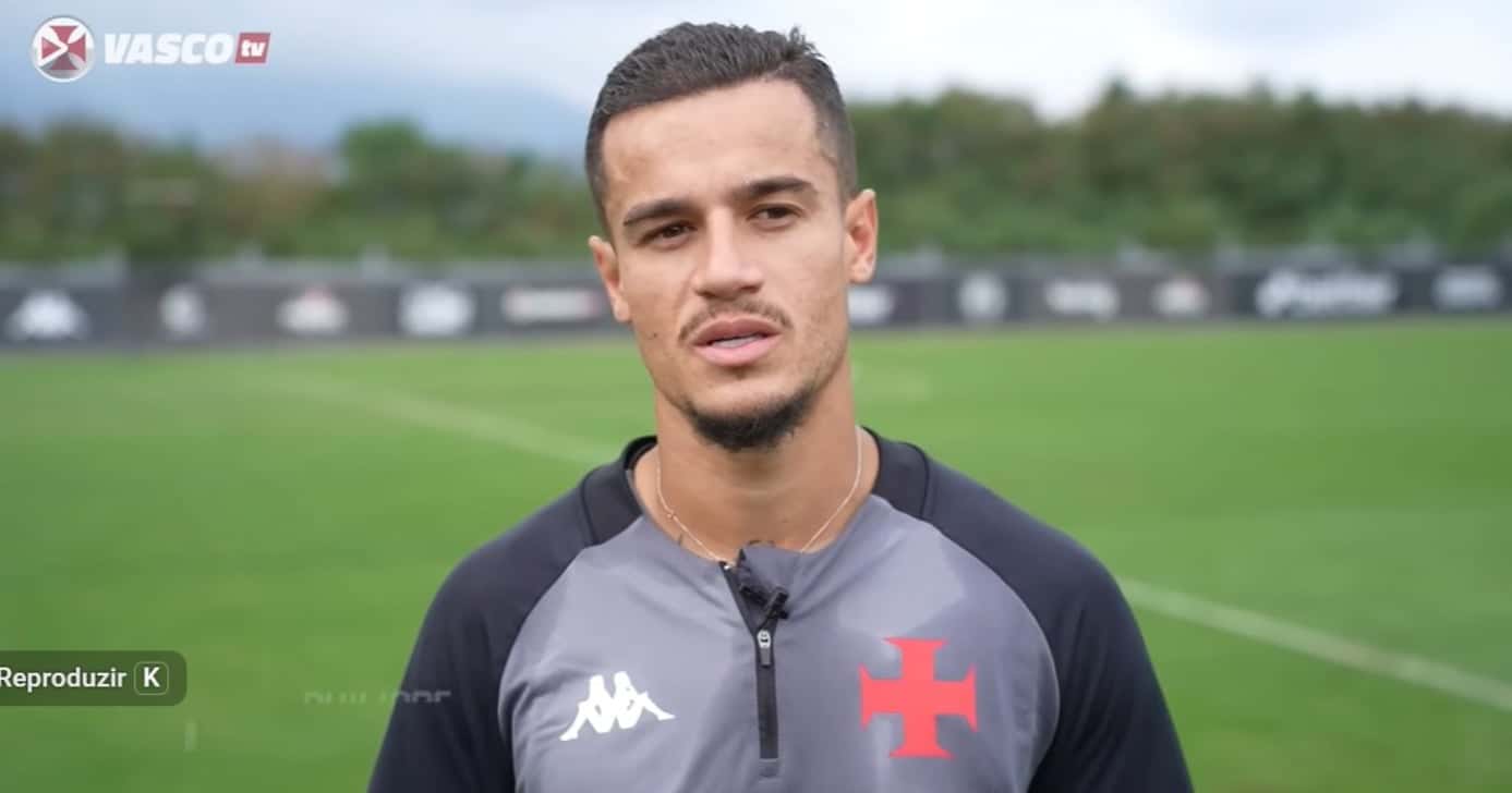 Coutinho saiu do Vasco e clube procura substituto (Foto: Vasco TV)