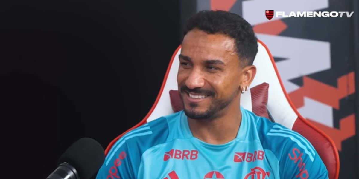 Danilo no Flamengo (Reprodução: Youtube)