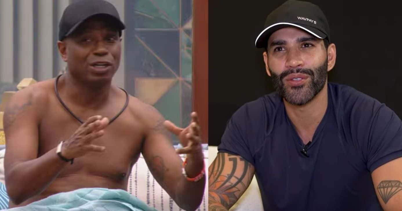 Edilson Capetinha e Gusttavo Lima (Foto: Reprodução / Globo / Instagram)