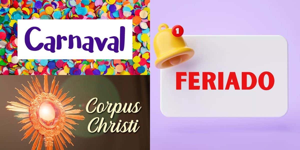 Feriado em SP além de Carnaval e Corpus Christi (Reprodução: Montagem TV Foco)
