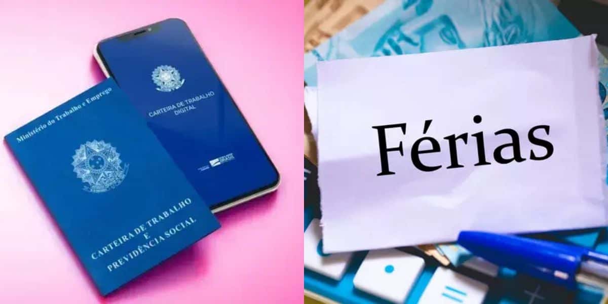 Lei trabalhista sobre férias aos CLTs (Reprodução: Montagem TV Foco)