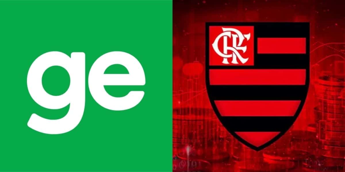 Globo Esporte confirma novo contrato do Flamengo com reforço de R$12M (Reprodução: Montagem TV Foco)