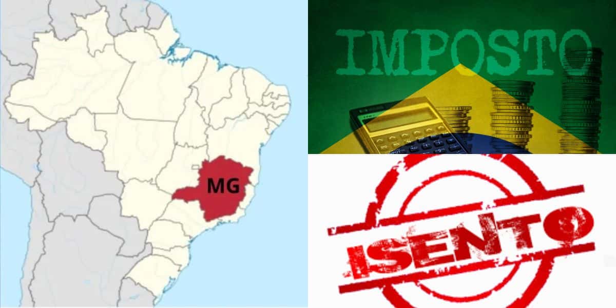 Isenção de imposto em MG (Reprodução: Montagem TV Foco)