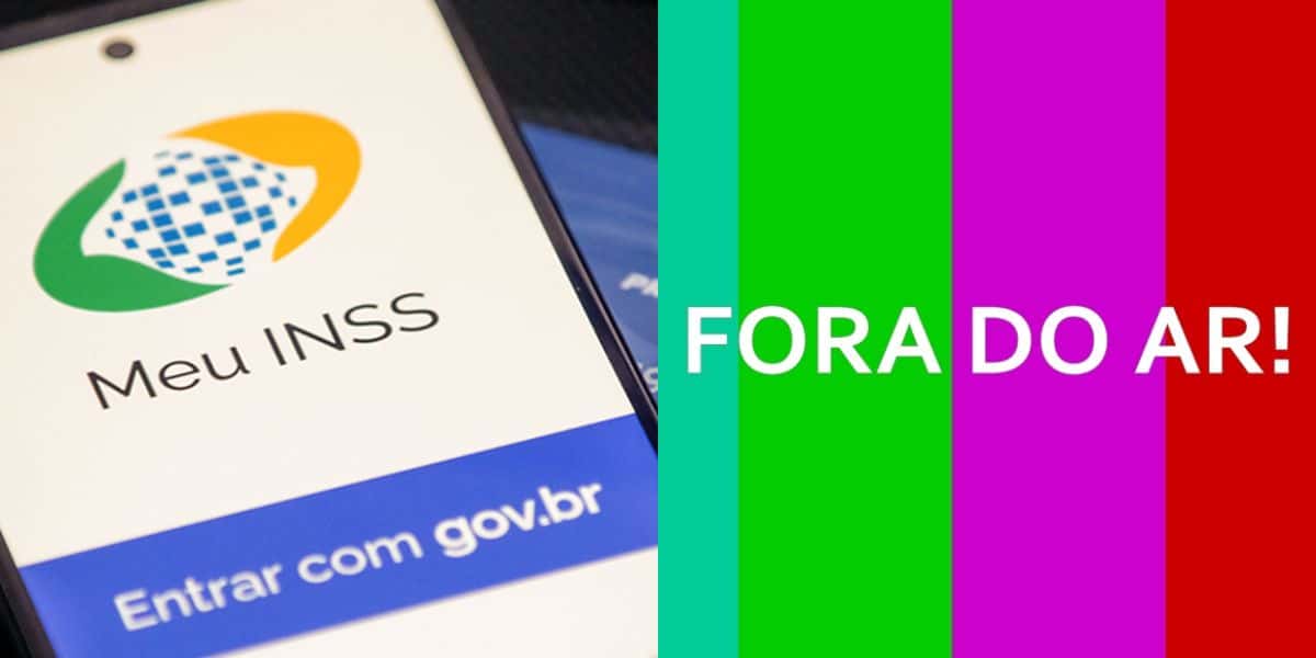 Informe sobre o INSS fora do ar hoje (21) (Reprodução: Montagem TV Foco)