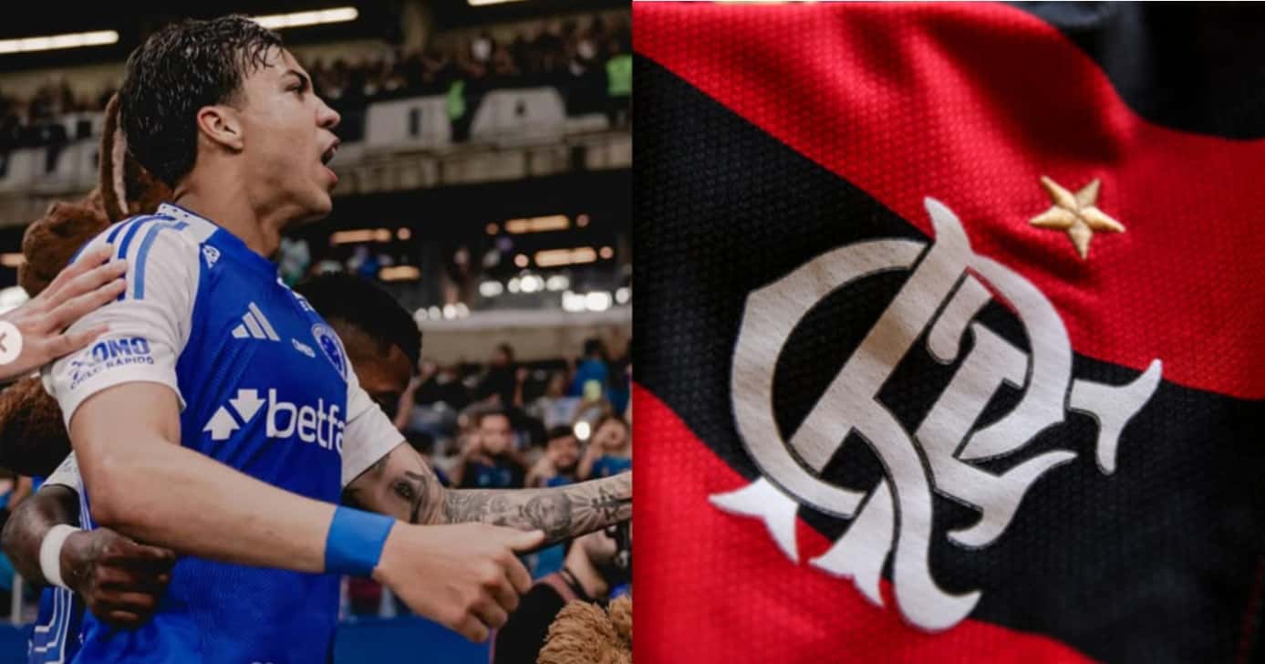 Flamengo tem interesse em Kaio Jorge - Montagem/Instagram