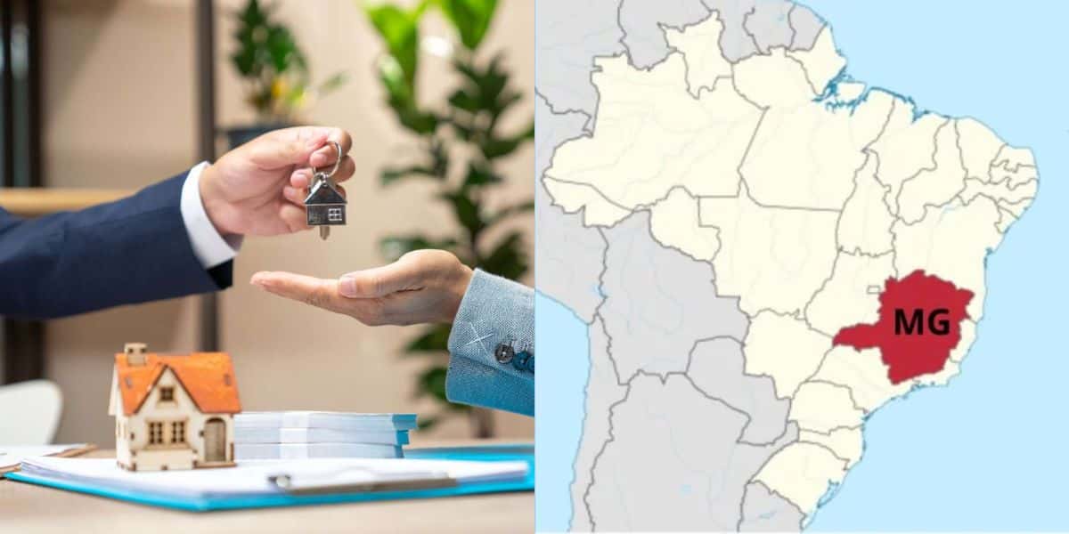 Nova lei em MG com isenção de imposto na compra da 1° casa (Reprodução: Montagem TV Foco)