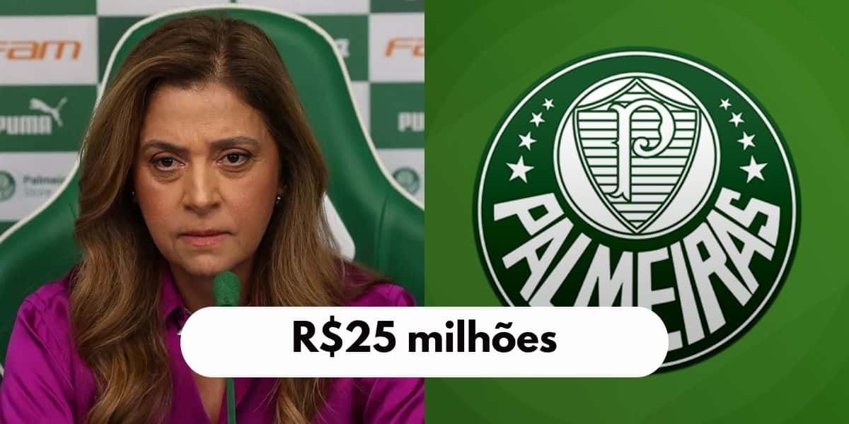 Leila Pereira garante reforço de R$25 milhões ao Palmeiras (Reprodução: Youtube)