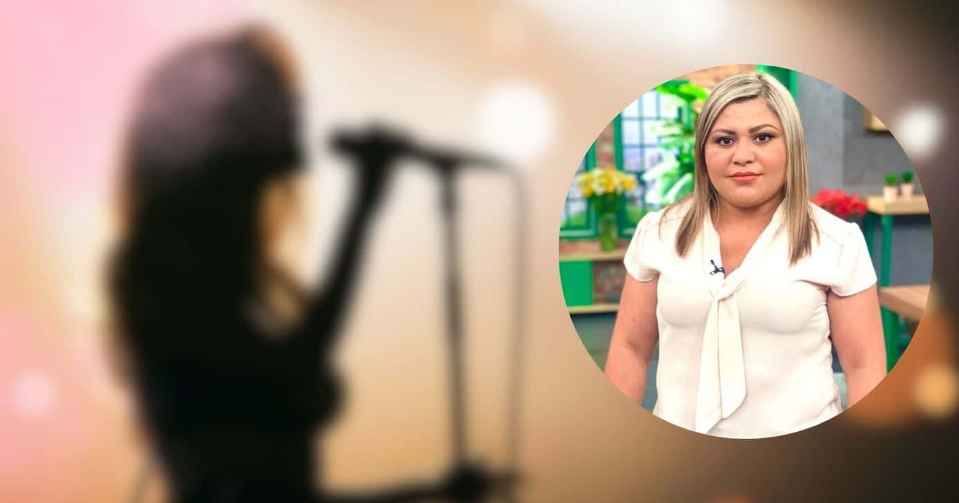 Lene Sensitiva e ilustração de cantora famosa (Foto: Reprodução / Canva / TV Gazeta / Montagem TV Foco)