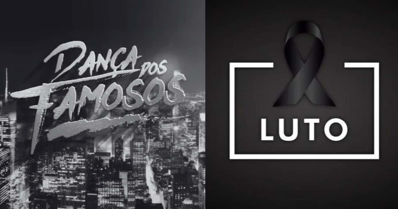 Ilustração de luto na Dança dos Famosos (Foto: Reprodução / Globo / Canva)