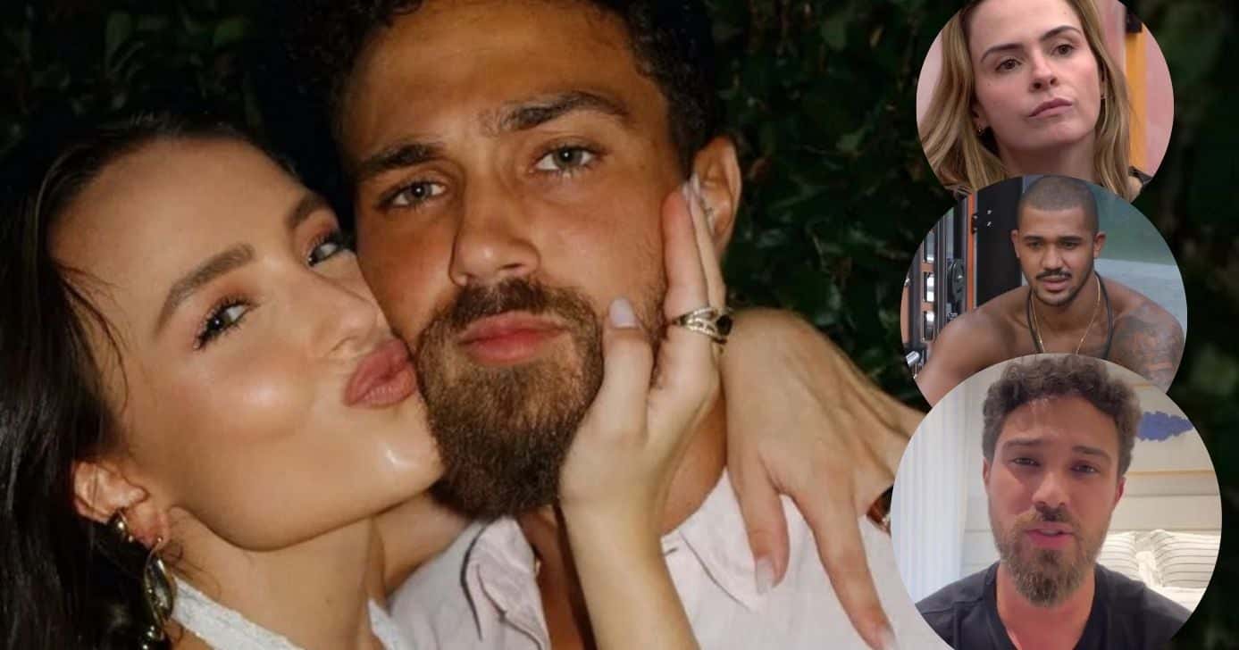 Larissa Manoela, André Luiz Frambach, Ana Paula e Matheus do BBB26 (Foto: Reprodução / Instagram / Globo / Montagem TV Foco)