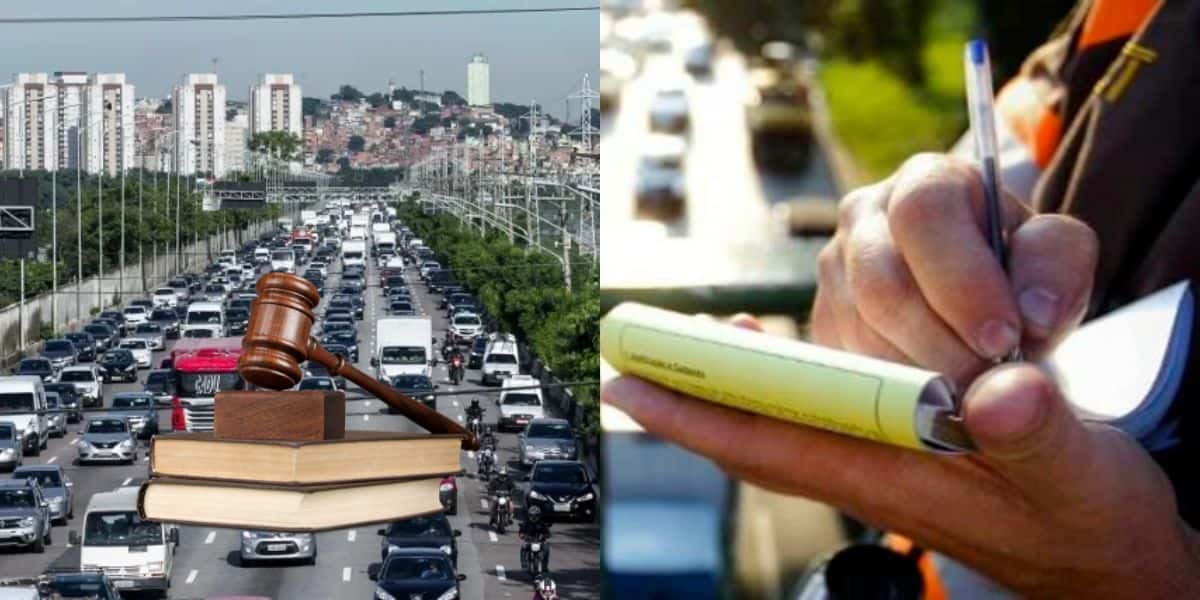 Lei de trânsito em SP na próxima segunda leva4 pontos na CNH (Reprodução: Montagem TV Foco)