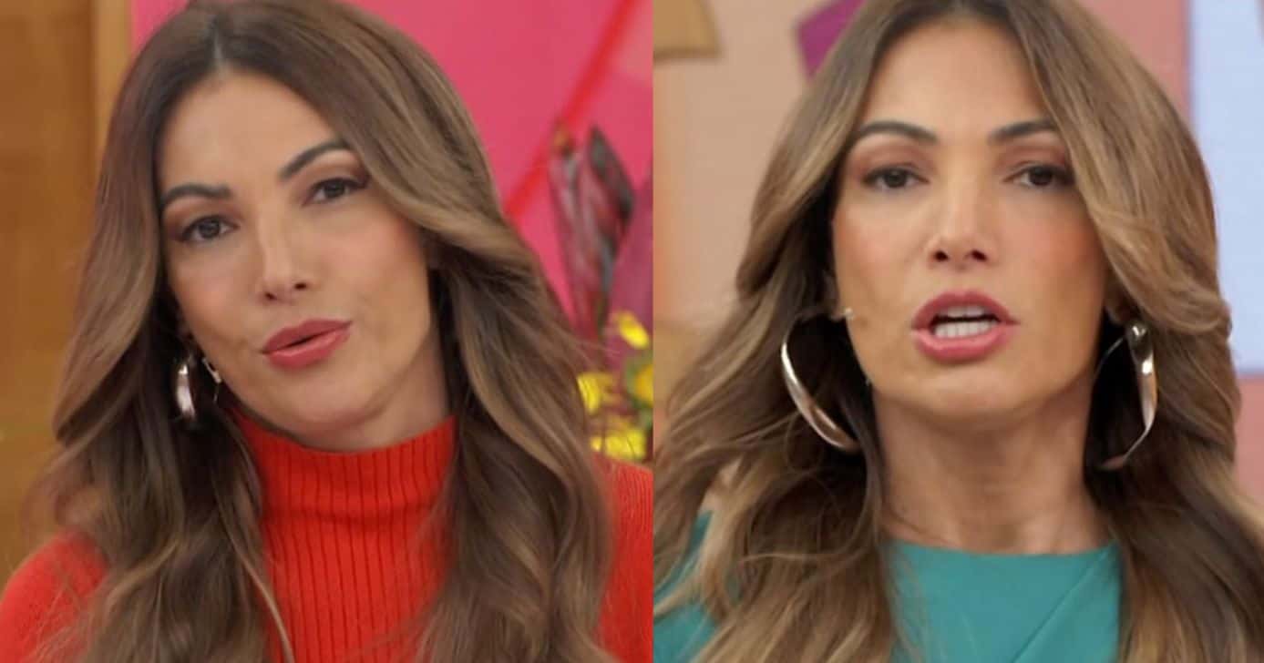 Patrícia Poeta no Encontro (Foto: Reprodução / Globo)