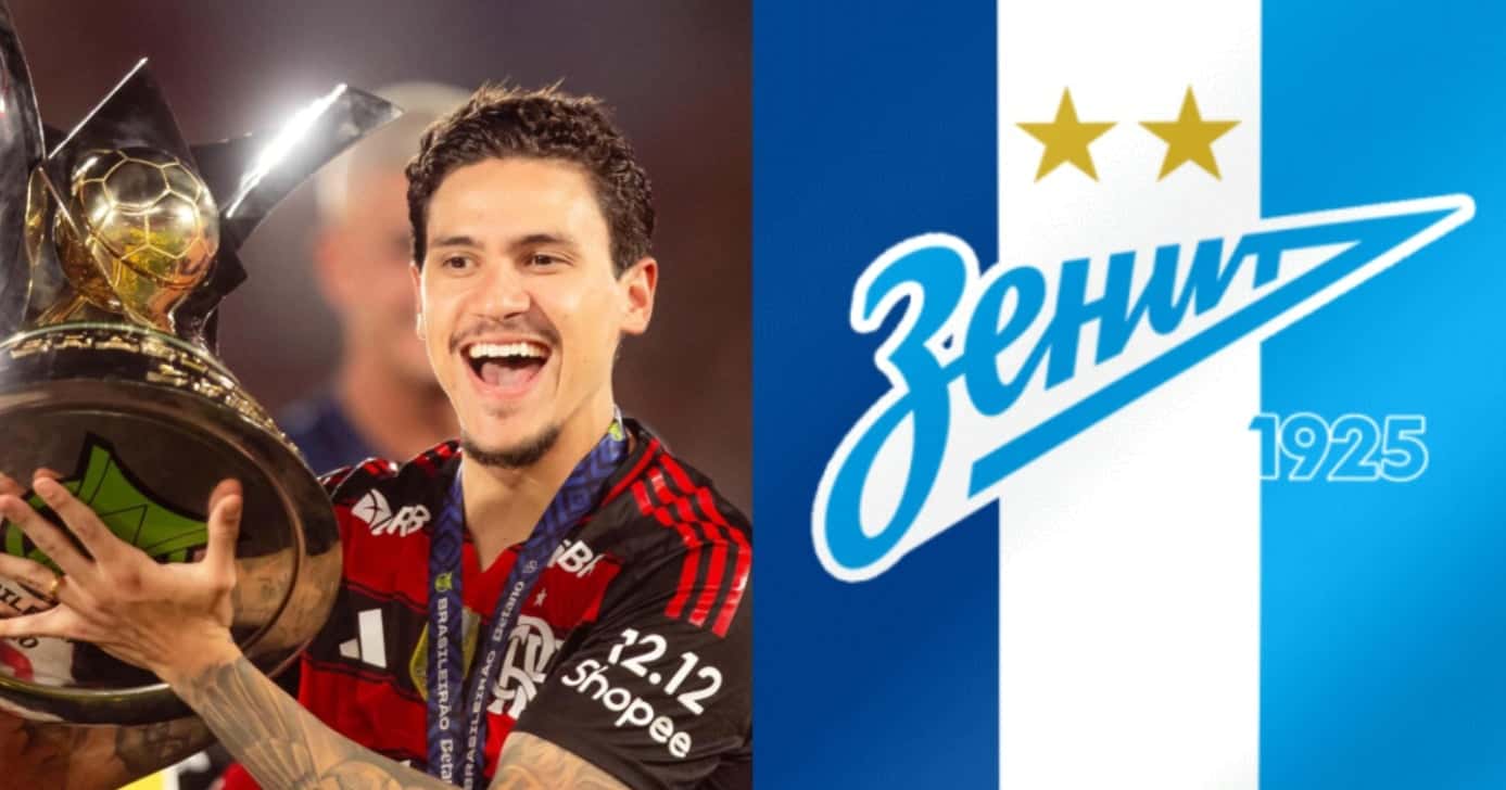 Flamengo decide sobre venda de Pedro ao Zenit - Foto: Montagem/Instagram