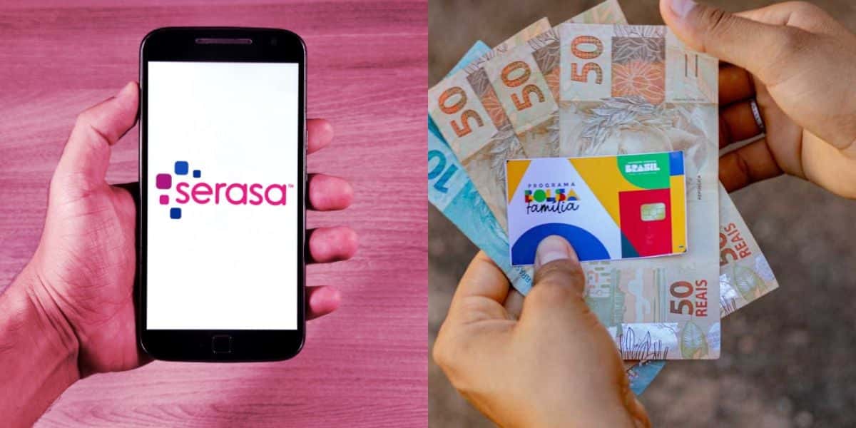 Serasa traz alerta aos beneficiários do Bolsa Família (Reprodução: Montagem TV Foco)