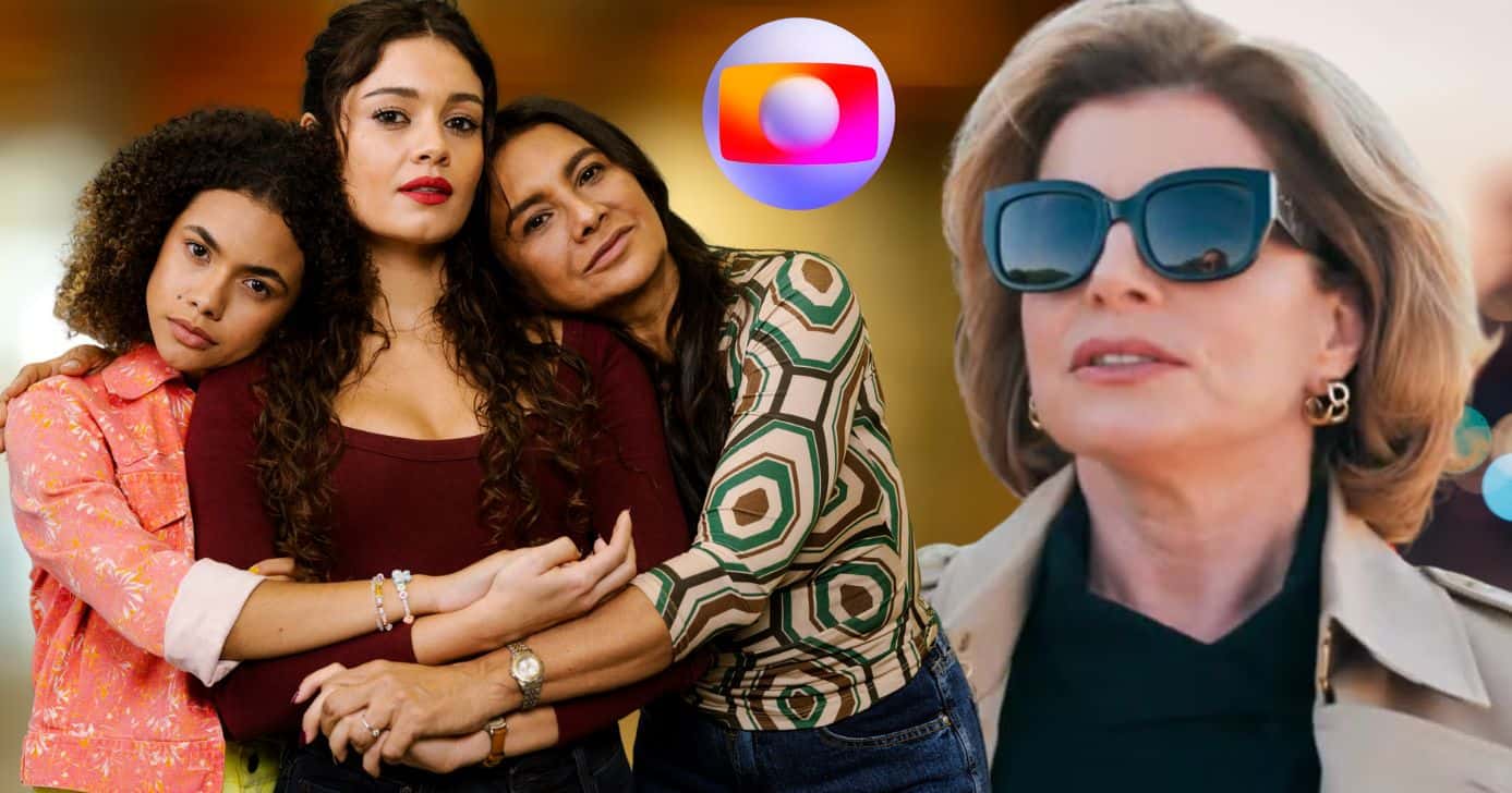 Protagonistas de Três Graças e Odete Roitman de Vale Tudo (Foto: Reprodução / Globo / Montagem TV Foco)