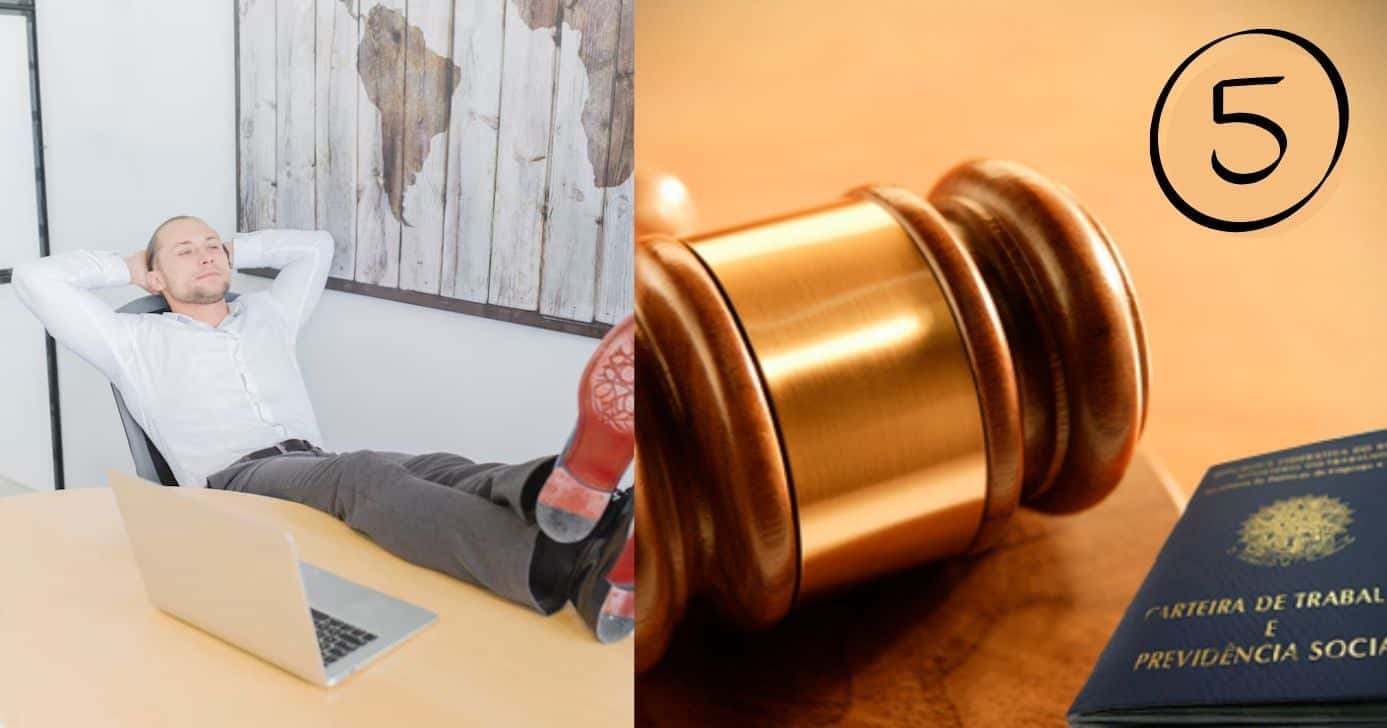 Sem desconto no salário: Lei trabalhista garante 5 dias de folga além das férias (Foto Reprodução/Montagem/TV Foco/Canva/Paola)