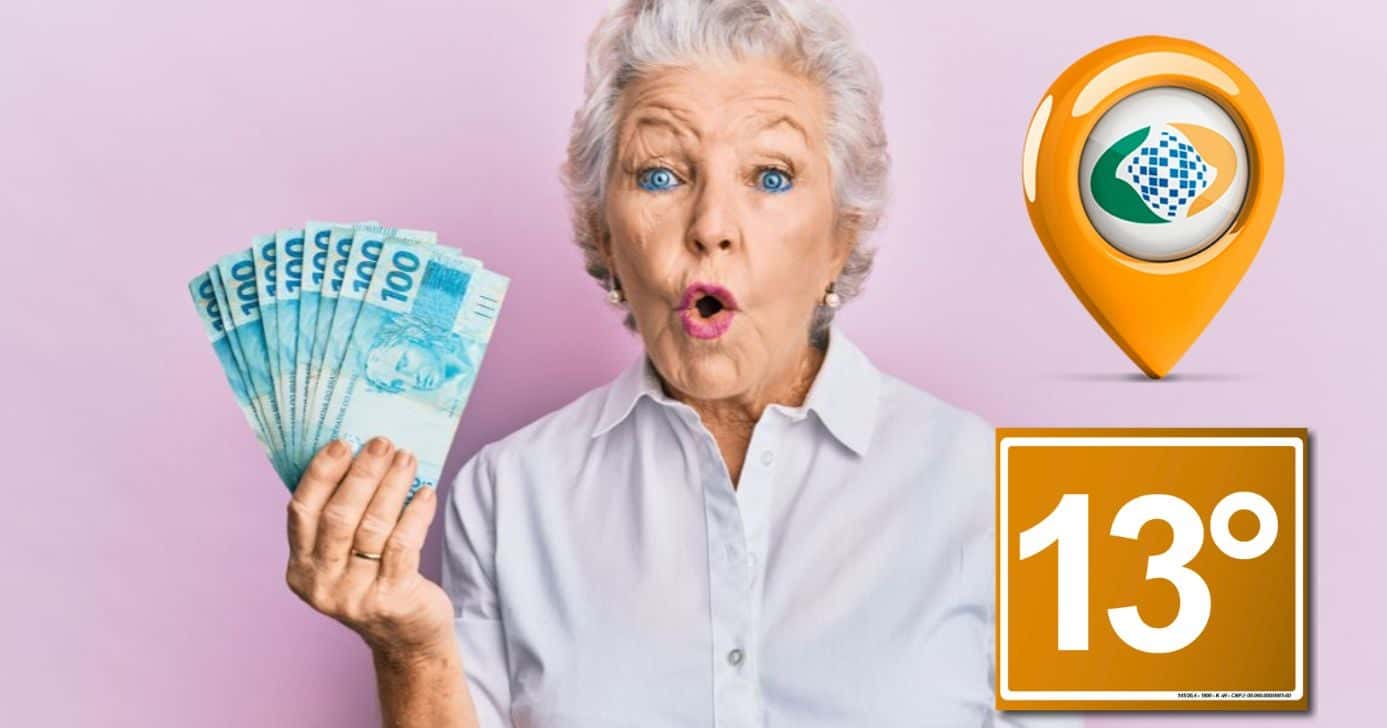 INSS tem previsão sobre o pagamento do 13º salário em 2026 (Foto Reprodução/Montagem/TV Foco/Canva/Paola)