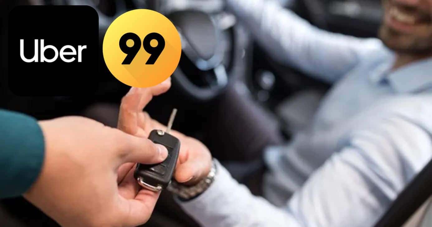 Carro próprio ou alugado: Veja qual opção dá mais lucro no Uber e 99 em 2026 (Foto Reprodução/Montagem/TV Foco/Canva/Paola)