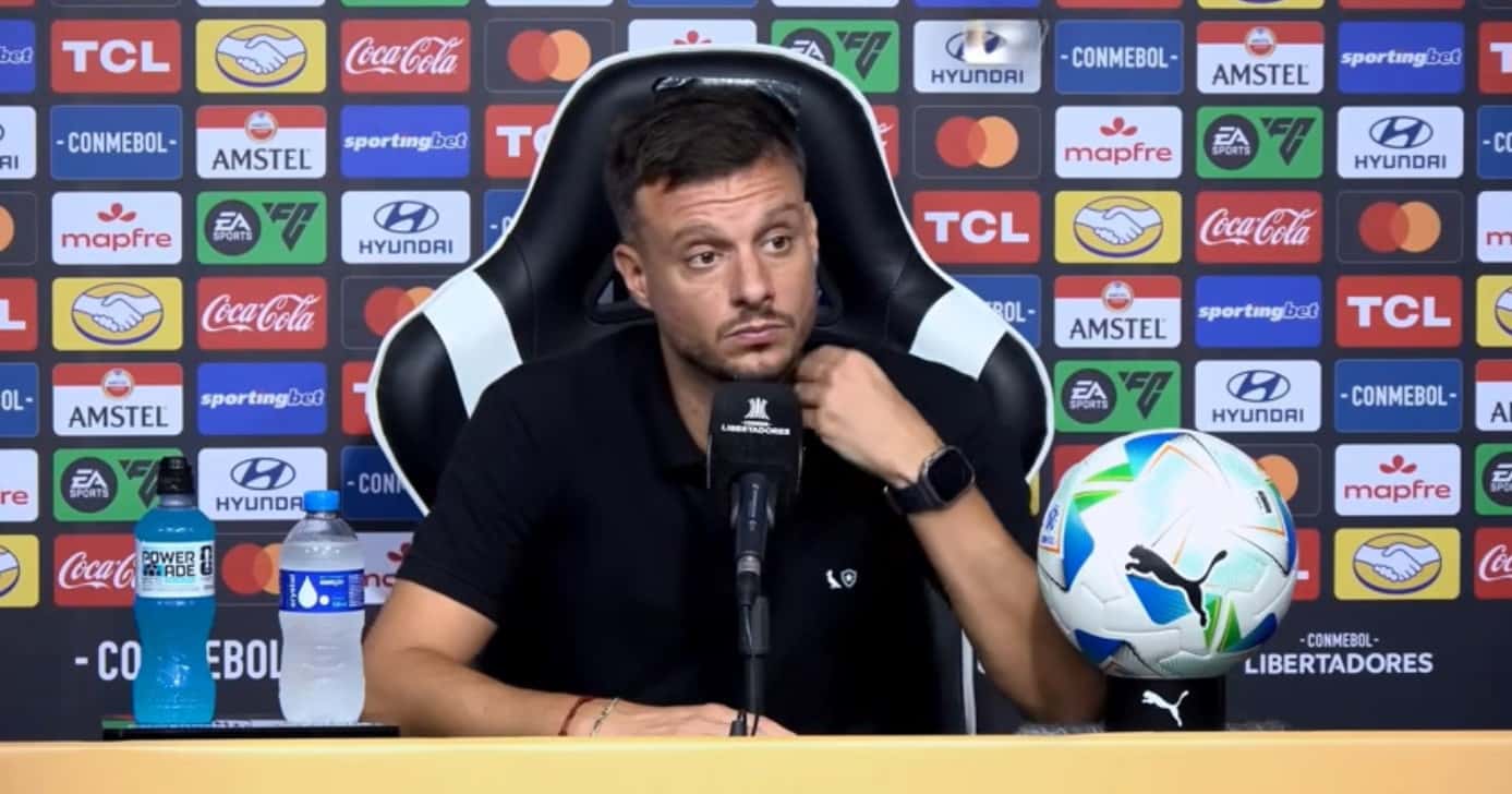 Anselmi técnico do Botafogo (Foto: Botafogo TV)
