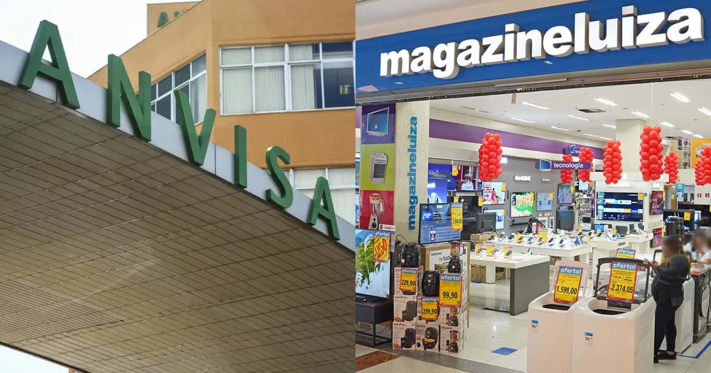 Anvisa - Magazine Luiza (Foto: Reprodução)