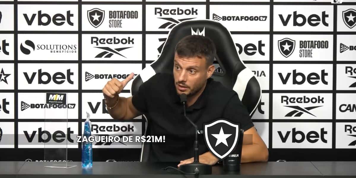 Foto - Montagem TV Foco/ Reprodução Youtube - Botafogo TV