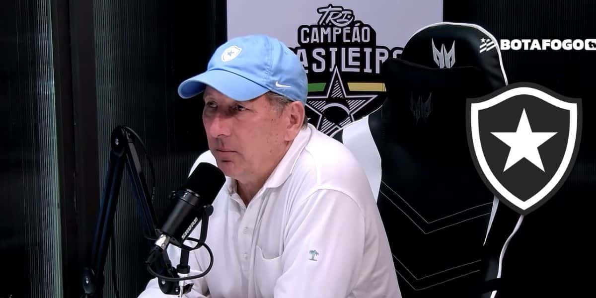 Foto - Montagem TV Foco/ Reprodução Youtube - Botafogo TV