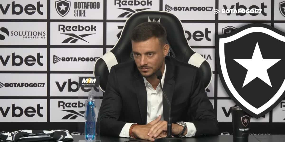 Foto - Montagem TV Foco/ Reprodução Youtube - Botafogo TV