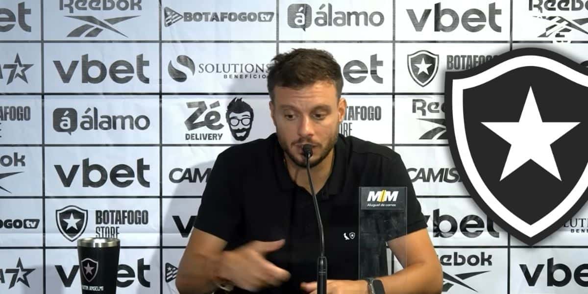 Foto - Montagem TV Foco/ Reprodução Youtube - Botafogo TV
