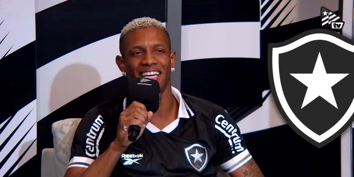 Foto - Montagem TV Foco/ Reprodução Youtube - Botafogo TV