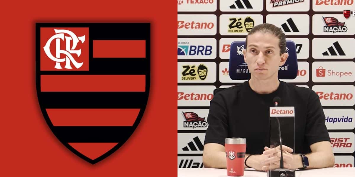 Foto - Montagem TV Foco/ Reprodução Youtube - Flamengo TV