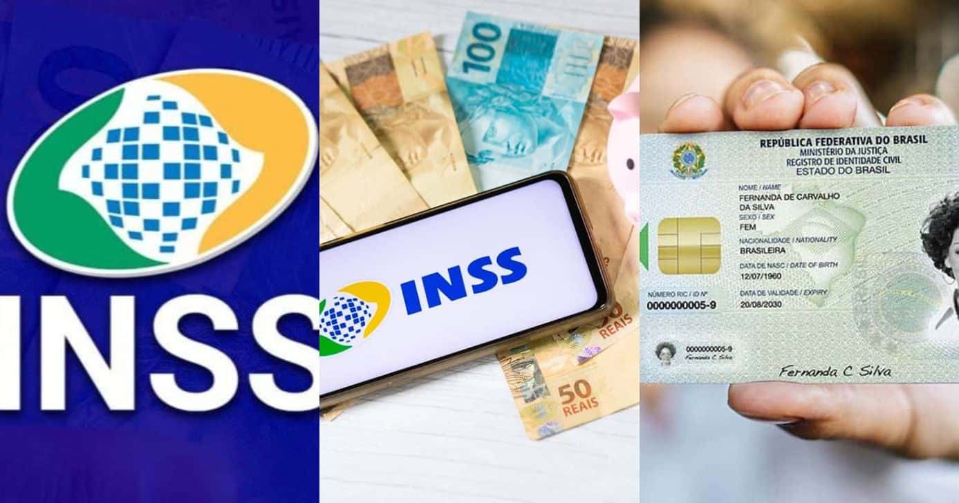 INSS confirma se deixará de pagar aposentadoria a quem não tem nova identidade - Foto: Montagem