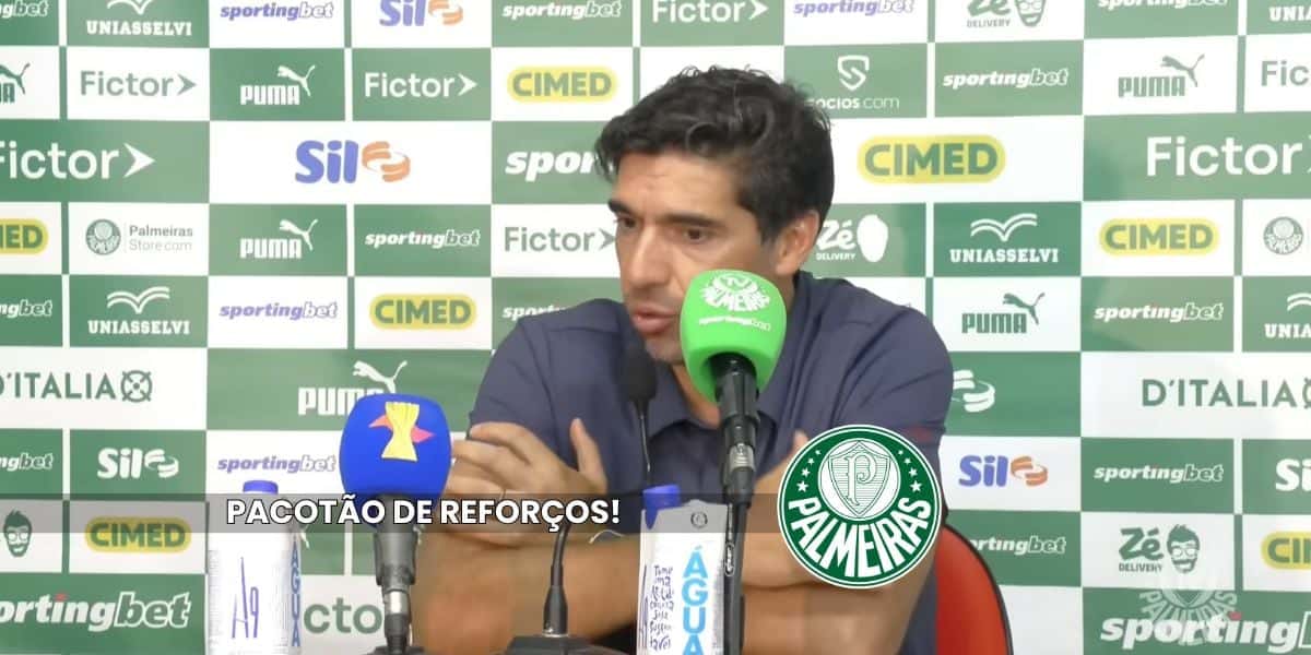 Foto - Montagem TV Foco/ Reprodução Youtube - Palmeiras TV