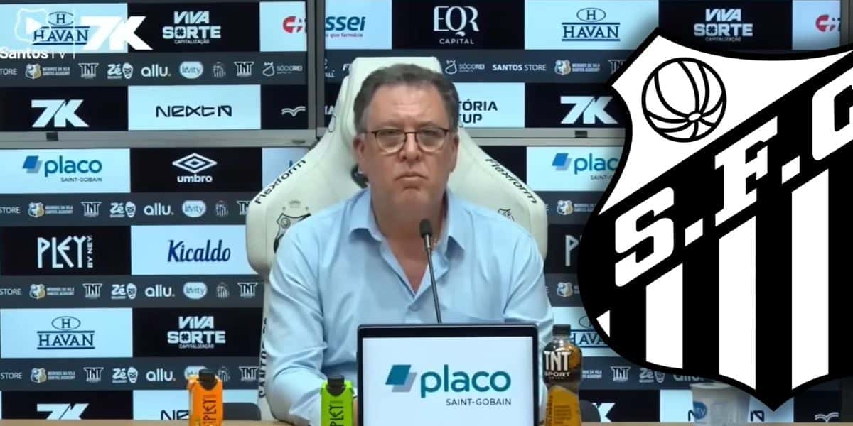 Foto - Montagem TV Foco/ Reprodução Youtube - Santos TV
