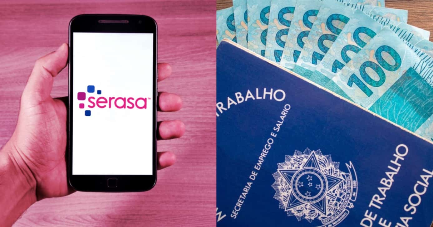 Serasa e salário mínimo (Foto: Reprodução/ Internet)