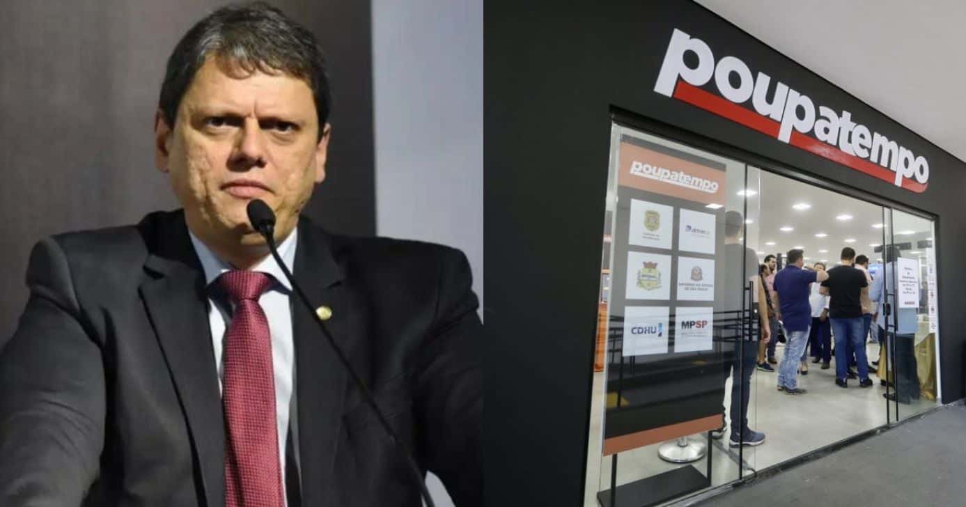 Tchau, idas ao Poupatempo: Tarcísio traz substituto para renovar CNH - Foto: Montagem