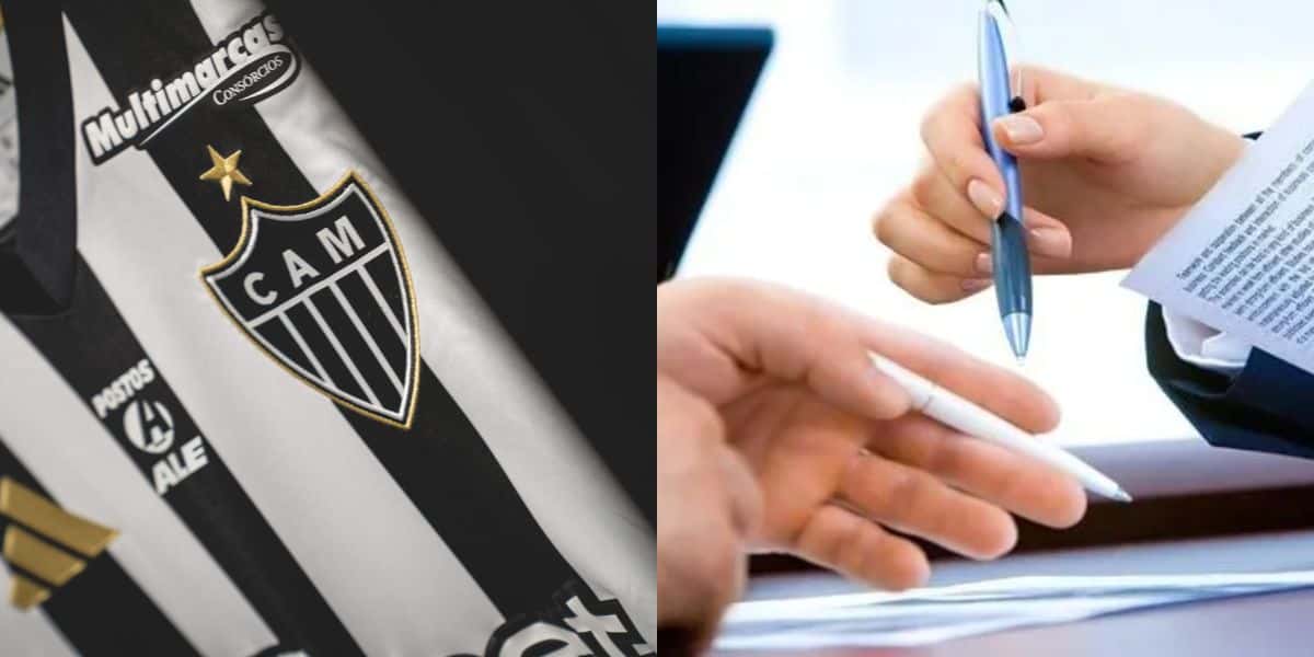 Atlético-MG acerta contratação de volante em 2026 (Reprodução: Montagem TV Foco)