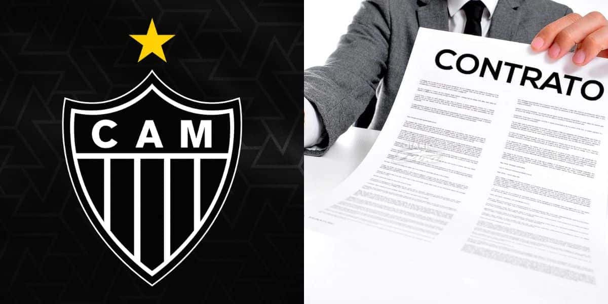 Atlético-MG avança por contratação de zagueiro (Reprodução: Montagem TV Foco)