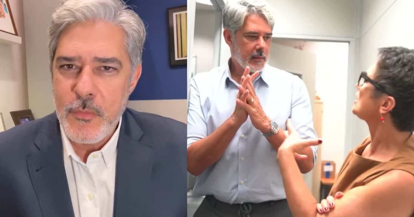 William Bonner e Sandra Annenberg (Foto: Reprodução / Instagram)