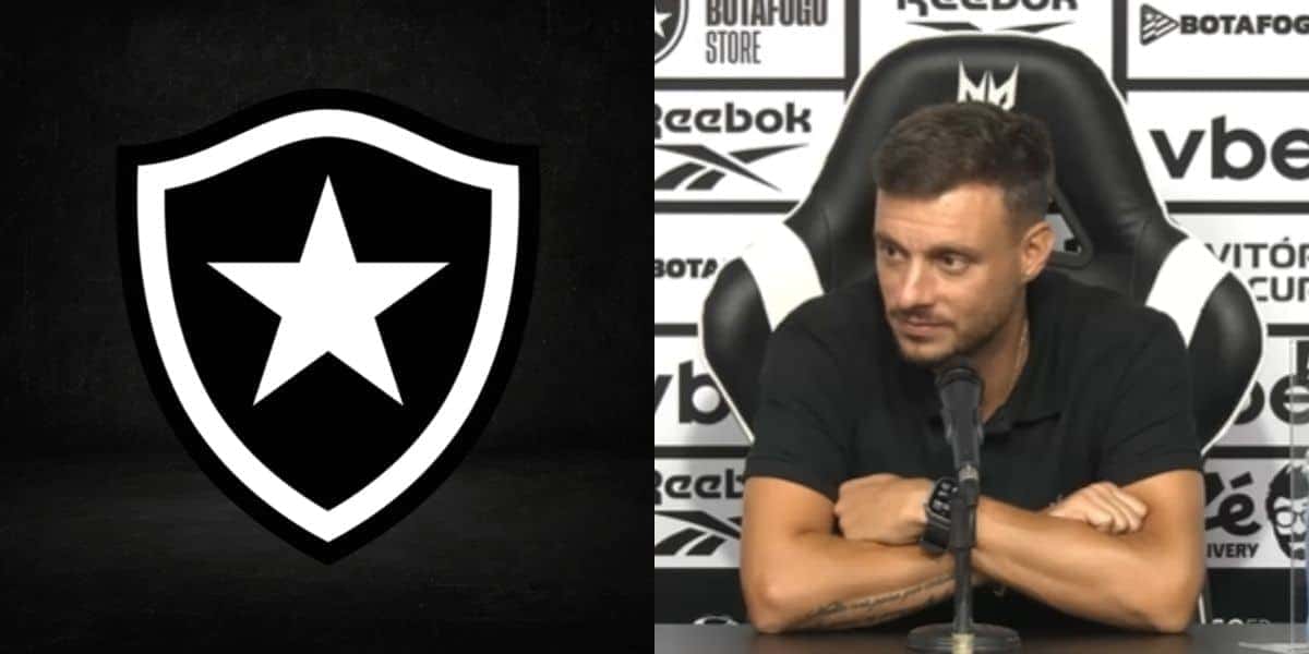 Martín Anselmi no Botafogo (Reprodução: Youtube)
