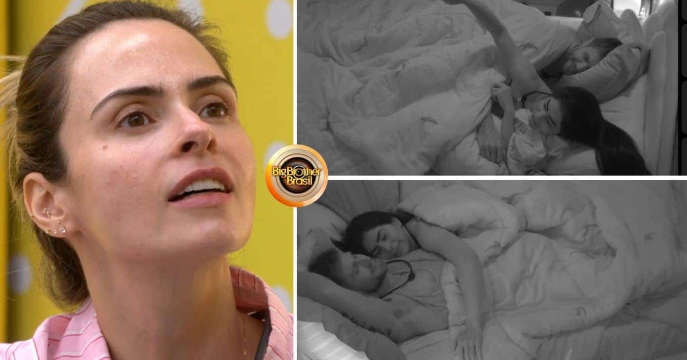 Ana Paula, Jonas e Marciele no BBB26 (Foto: Reprodução / Globoplay / Montagem TV Foco)