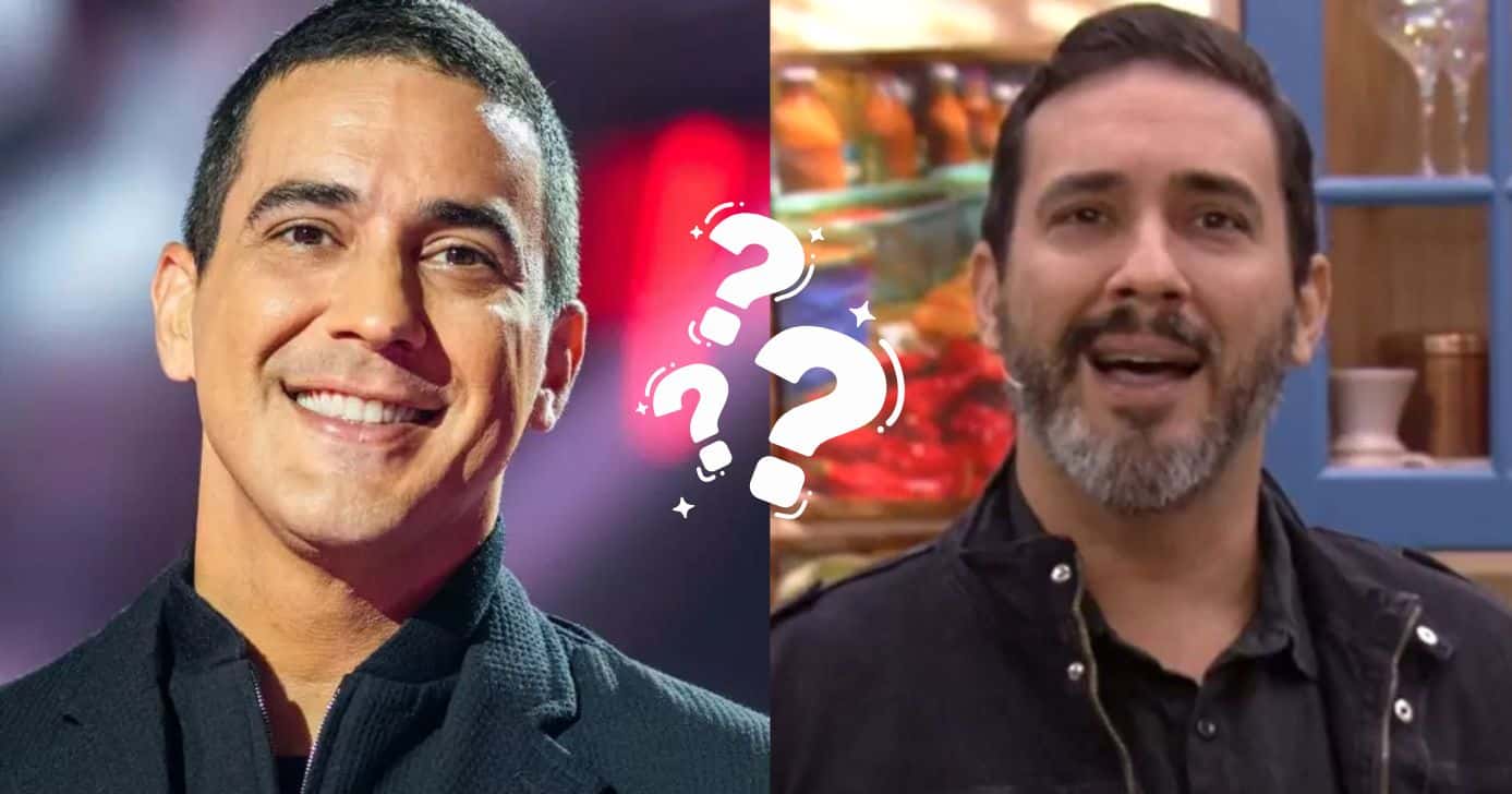 André Marques quando era contratado da Globo (Foto: Reprodução / Globo / Montagem TV Foco)
