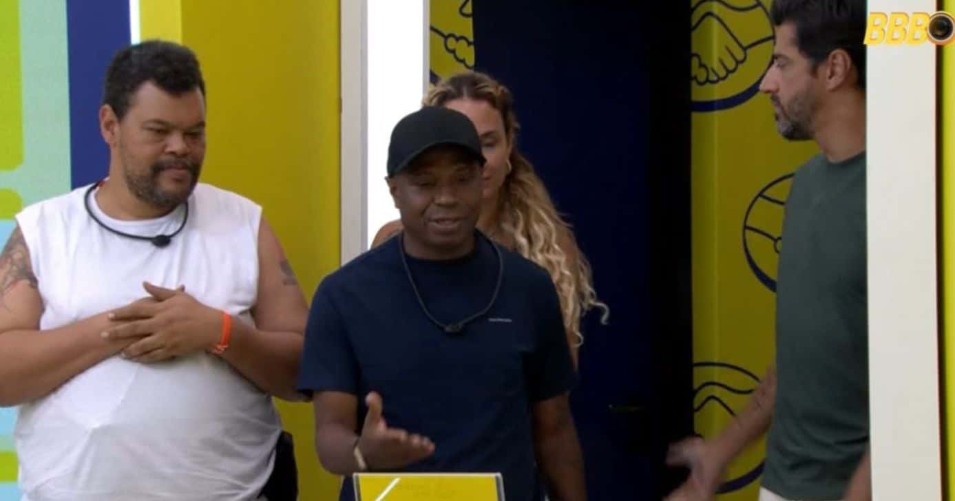 Babu, Sarah, Edilson e Cowboy (Foto: Reprodução / Globo)